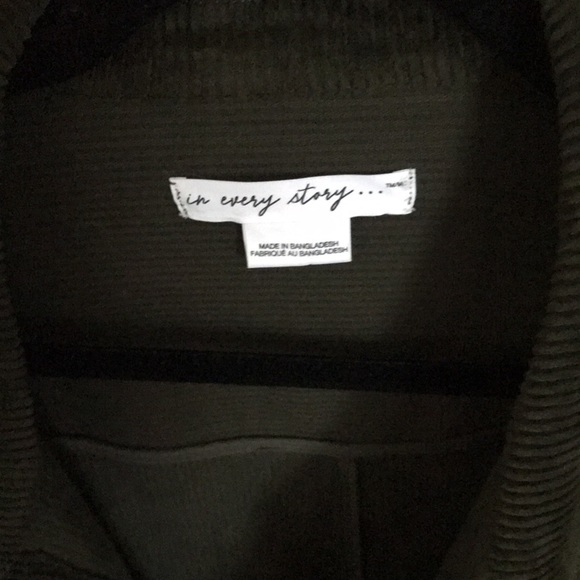 Penningtons plus size green corduroy jacket - Picture 2 of 3